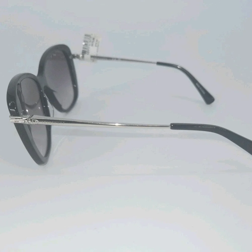 Longchamp Black Gray Gradient Butterfly Ladies Sunglasses 0018 56 LO616SL Case N
